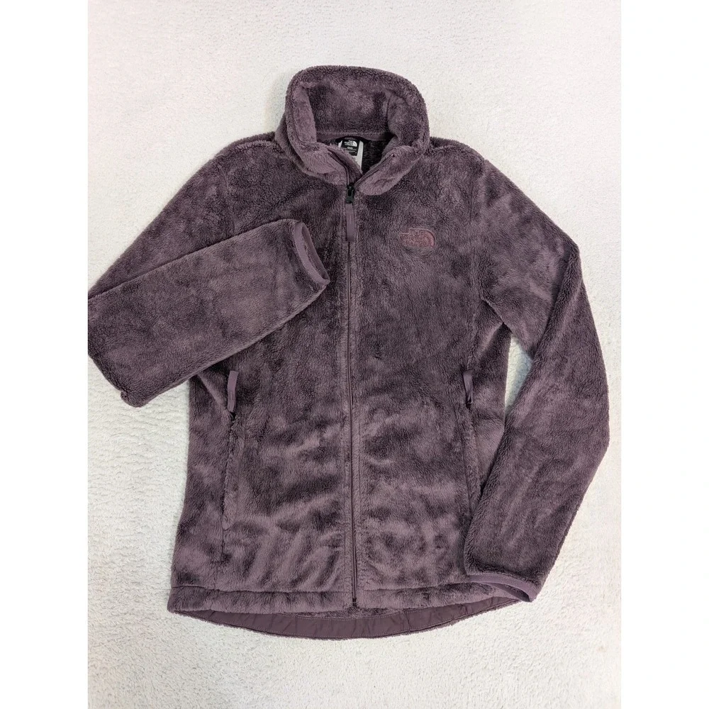The North Face Osito‎ Jacket Full Zip Pockets Purple Women's Sm/P Pile Fleece